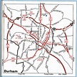 Maps of Durham, North Carolina