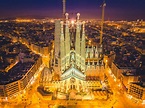 Templo de la Sagrada Familia en Barcelona, España