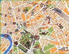 Rome travel map