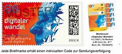 Ab 4.2.2021 gibt's Briefmarken mit Matrixcode und eingebauter ...