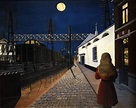 Loneliness - Paul Delvaux - WikiArt.org - encyclopedia of visual arts