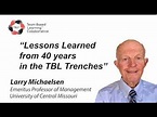 #TBLC22 Talks with Plenary Speaker Dr. Larry Michaelsen - YouTube