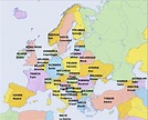 Mapa Da Europa Mapa De Europa Mapa Politico De Europa Mapa De Images