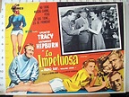 "LA IMPETUOSA" MOVIE POSTER - "PAT AND MIKE" MOVIE POSTER