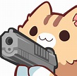 3MP1R3 — So yall have seen cat with gun right? what about...
