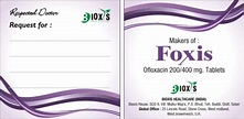 Foxis Ofloxacin 200/400 Mg Tablets at Best Price in Ludhiana, Punjab ...