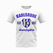 Karlsruhe Established Football T-Shirt (White) | Fruugo US