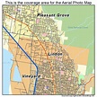 Aerial Photography Map of Lindon, UT Utah