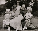 The Hon. Mary Churchill, Dame Mary Soames (1922-2014), her husband ...