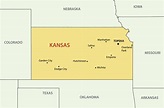 Kansas Map Counties With Usa Map Royalty Free Vector - vrogue.co