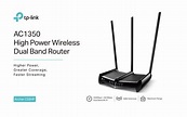 TP-LINK ARCHER C58HP AC1350 High Power Wireless Dual Band Router ...