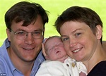 Ed Balls and Yvette Cooper proudly showed off their babies despite the ...
