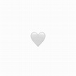 White Heart Emoji – ايميجز