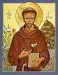 Icônes de Saint François d'Assise - images saintes
