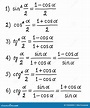 Identidades Trigonométricas Básicas. Fórmulas Para Calcular La ...