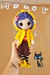 PDF CORALINE 2X1 amigurumi crochet diy pattern - Etsy España ...