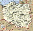 Map of Poland and geographical facts, Where Poland is on the world map ...