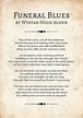 Funeral Blues by Wystan Hugh Auden Funeral Blues Poem Poster - Etsy