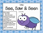 Using See, Saw, & Seen by Linda Riley | TPT