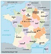 Mapas de Niza, Francia - Hidrografia, geografia y relieve