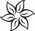 Flower black and white flowers clipart black and white free images ...