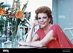 Posed portrait of soap opera actress Eileen Fulton who starred in As ...