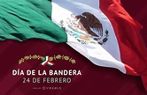 Poster del Día de la Bandera de Mexico - Diseño editable