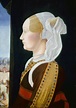 Ercole de' Roberti (1451-1496) — Portrait of Ginevra Sforza, 1474-1477 ...