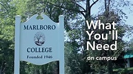 What You'll Need at Marlboro College - YouTube