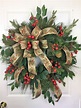 10+ Traditional Christmas Wreath Ideas - DECOOMO