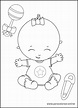 Los Mejores Dibujos de Bebés para Colorear Imprimir y Pintar 👶
