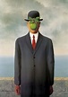 one year one painting a day: René Magritte and The Son of Man