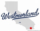 Map of Westmorland, CA, California