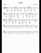 Frieden sheet music for Voice download free in PDF or MIDI