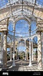 Interior of The Great Conservatory in the gardens of Syon House, Syon ...