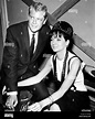 Troy Donahue and fiancee Suzanne Pleshette on the set of "Palm Springs ...