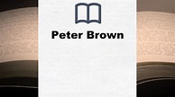 Peter Brown - Todos los libros del autor (Lista Completa)