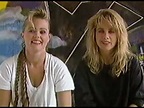 Belinda Carlisle and Charlotte Caffey Interview Summer 1986 - YouTube