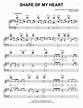 Shape Of My Heart partituras por Sting (Piano, Voz y Guitarra (Mano ...