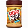 Skippy Natural Creamy Peanut Butter Spread with Honey, 15 Ounce ...