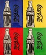 Quadro Coca Cola di Warhol, falso d'autore 60x50cm Novecento