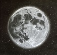La luna. The moon 08/2014 | Lapiz grafito, Dibujos, Dibujos de la luna