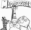 Desenhos para Colorir do Madagascar
