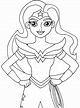 36 Wonder Woman Dibujos Mujer Maravilla Para Colorear | Images and ...