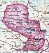 巴拉圭地图中文版高清 - 巴拉圭地图 - 地理教师网