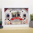 Kado Wedding Unik Bingkai Foto Custom 3D Fiber - Kado Wisudaku