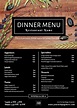 Free Printable Dinner Menu Templates - Bank2home.com