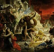 The Last Day of Pompeii, Detail No.4 Painting by Karl Bryullov