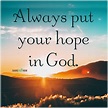 Always Hope Quotes - Free Image Download