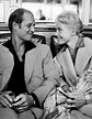 Maria Schell and her Husband Director Horst Haechler Arriving in Paris ...